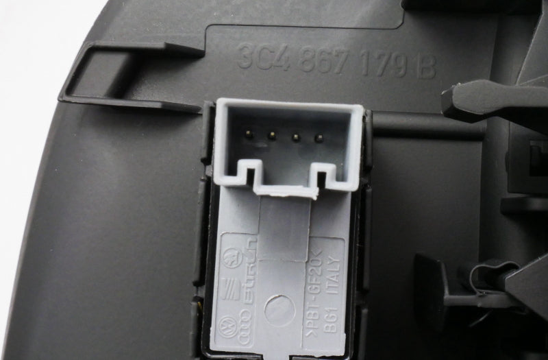 Interior Door Panel Pull Handle Trim & Switch Set 06-10 VW Passat B6 - Genuine