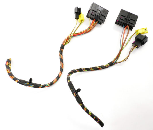 Heated Seat Wiring Plugs Pigtails 08-10 VW Passat B6 - Genuine - 7L0 972 762