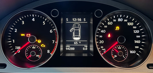 Gauge Instrument Cluster Speedometer 08-10 VW Passat B6 Genuine ~ 3C0 920 971 S