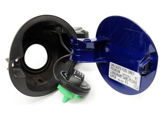 Fuel Gas Filler Door Lid 06-10 VW Passat B6 Sedan LC5E Cobalt Blue - 3C5 809 857