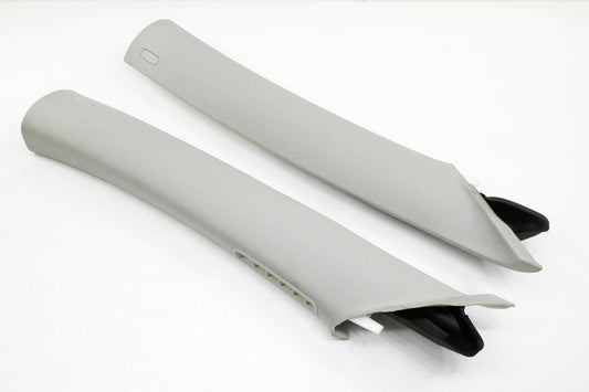 A Pillar Interior Trim Panel Set 06-10 VW Passat B6 Grey - 3C0 867 233 G / 234 G