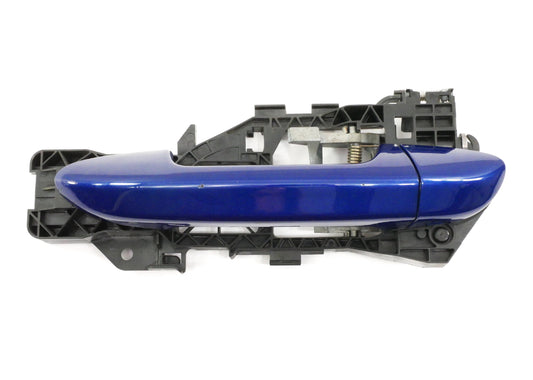 LH Rear Exterior Door Handle 06-10 VW Passat B6 LC5E Cobalt Blue - 3C0 837 885 J