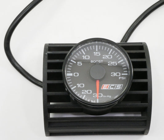 ECS Dash Vent Boost Gauge Kit 96-01 Audi A4 S4 B5 - 2664824