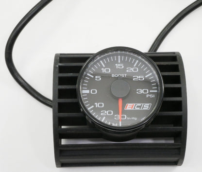 ECS Dash Vent Boost Gauge Kit 96-01 Audi A4 S4 B5 - 2664824