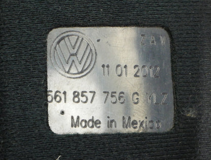 RH Front Seat Belt Buckle Receiver 12-15 VW Passat B7 - Genuine - 561 857 756 G