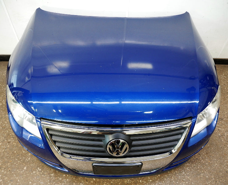 Front Clip Bumper Fenders Hood Radiator Support Headlights 06-10 VW Passat B6
