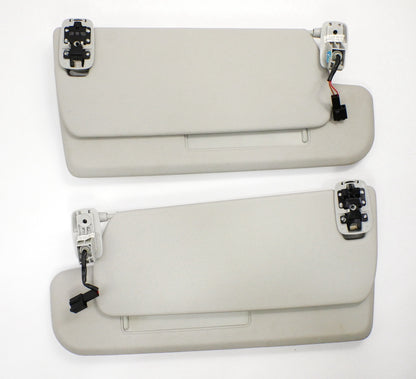 Sun Visor Sunvisor Set 06-10 VW Passat B6 Pearl Grey ~ Genuine 3C0 857 551 / 552