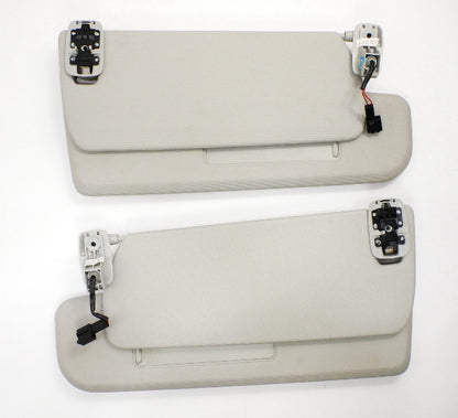 Sun Visor Sunvisor Set 06-10 VW Passat B6 Pearl Grey ~ Genuine 3C0 857 551 / 552