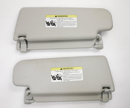 Sun Visor Sunvisor Set 06-10 VW Passat B6 Pearl Grey ~ Genuine 3C0 857 551 / 552
