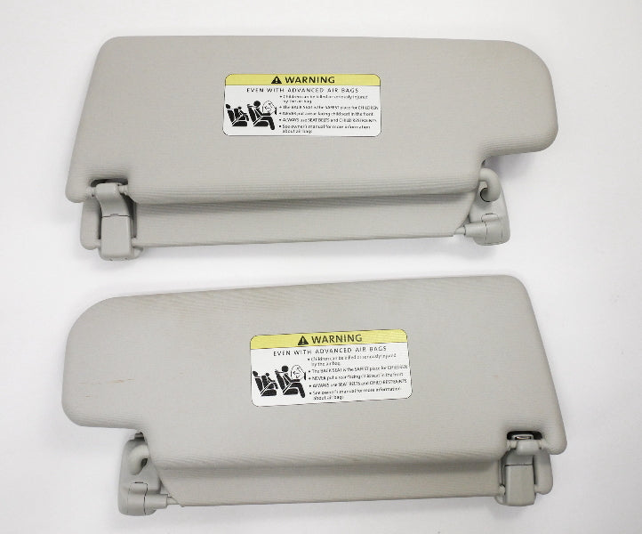 Sun Visor Sunvisor Set 06-10 VW Passat B6 Pearl Grey ~ Genuine 3C0 857 551 / 552