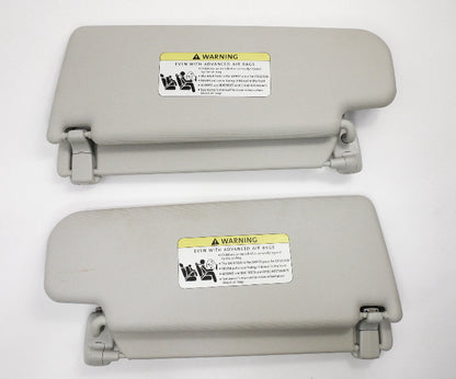 Sun Visor Sunvisor Set 06-10 VW Passat B6 Pearl Grey ~ Genuine 3C0 857 551 / 552