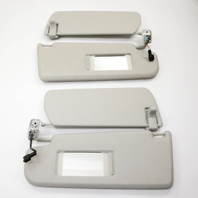 Sun Visor Sunvisor Set 06-10 VW Passat B6 Pearl Grey ~ Genuine 3C0 857 551 / 552