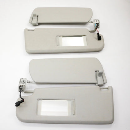 Sun Visor Sunvisor Set 06-10 VW Passat B6 Pearl Grey ~ Genuine 3C0 857 551 / 552