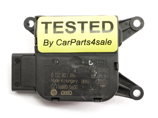 Heater Climate Flap Actuator Motor 08-10 VW Passat B6 Genuine - 0 132 801 386