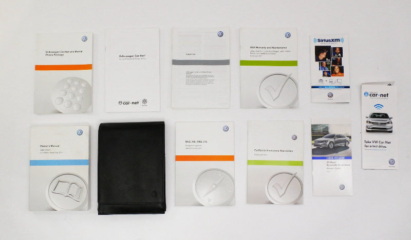 Owners Manual Operations Book 2014 VW Jetta Hybrid MK6 Sedan - Genuine