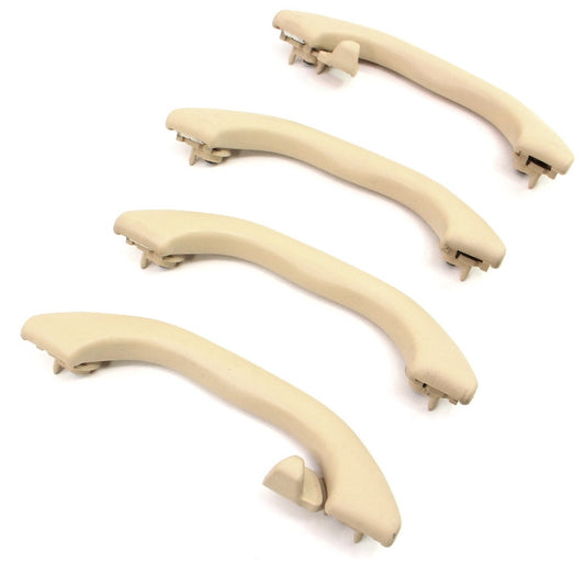 Upper Ceiling Grab Handle Set 01-05 VW Passat B5.5 Beetle - Pure Beige - Genuine