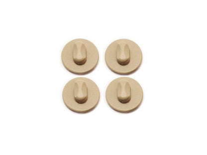 4x Carpet Floor Mat Retention Clips VW Jetta MK5 Passat B5 B6 - 3D0 864 199 B