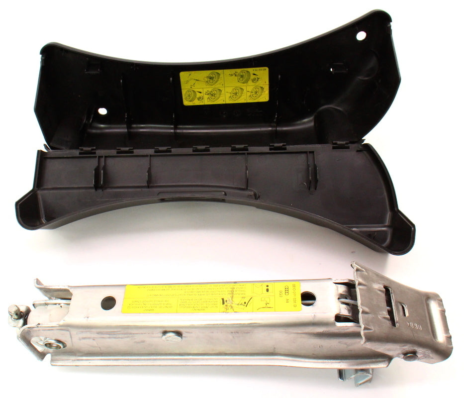 Trunk Spare Tire Jack & Case 02-08 Audi A4 S4 B6 B7 - Genuine - 8E0 011 031 D