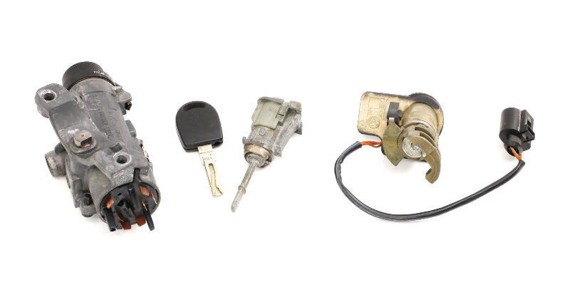 Lock Set Key Ignition Housing Door Handle 01-05 VW Passat B5.5 ~ 4B0 905 851 F