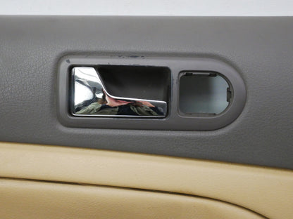 Driver Front Leather Door Panel Card 01-05 VW Passat B5 Pure Beige - Genuine