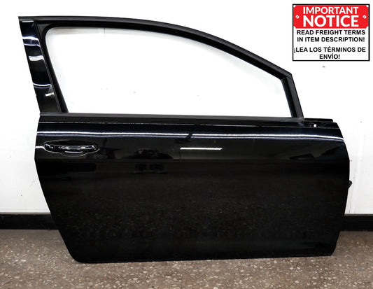 RH Door Assembly 15-17 VW Golf & GTI MK7 2DR - L041 Black - Genuine