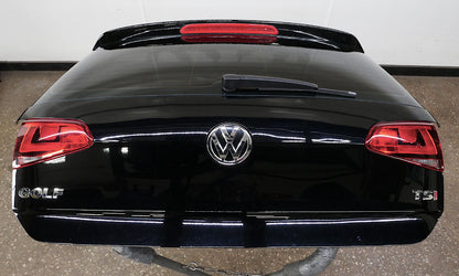 Hatch Lift Gate & Rear Bumper 15-19 VW Golf GTI MK7 - L041 Black - Genuine