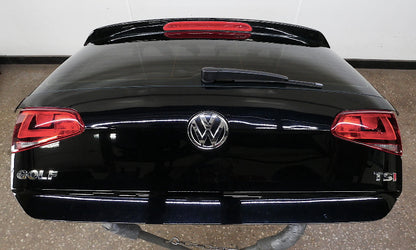 Hatch Lift Gate & Rear Bumper 15-19 VW Golf GTI MK7 - L041 Black - Genuine