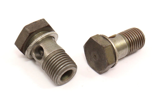Power Steering Rack Banjo Bolts 02-06 Audi A4 B6 ~ Genuine ZF
