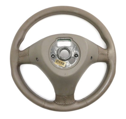 Leather Sports Steering Wheel 3 Spoke 02-05 Audi A4 B6 - 8E0 419 091 AS 1VB