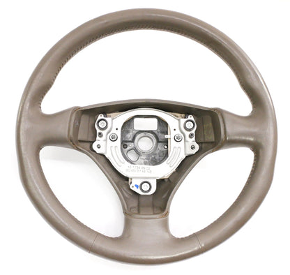 Leather Sports Steering Wheel 3 Spoke 02-05 Audi A4 B6 - 8E0 419 091 AS 1VB