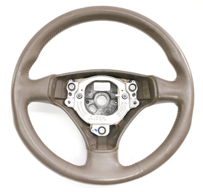 Leather Sports Steering Wheel 3 Spoke 02-05 Audi A4 B6 - 8E0 419 091 AS 1VB