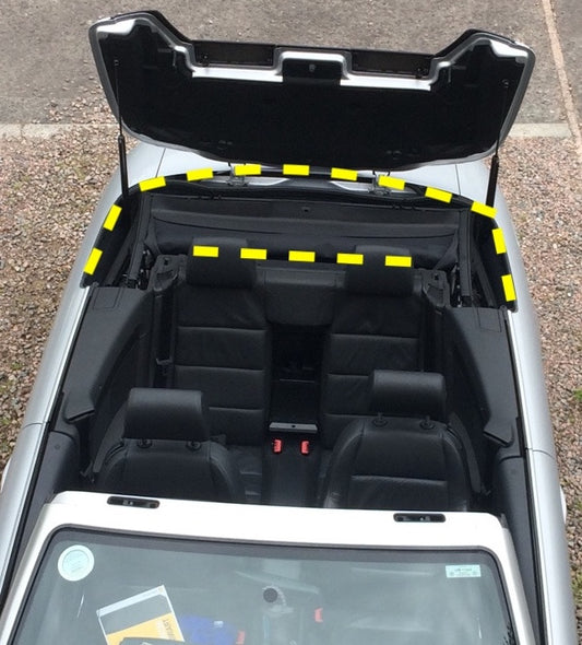 Convertible Top Boot Tonneau Cover Weather Seal 03-09 Audi A4 S4 B6 Cabriolet