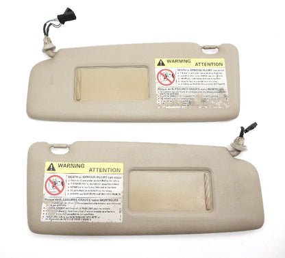 Sun Visor Sunvisor 03-09 Audi A4 B6 B7 Convertible Beige - 8H0 857 551 A/C