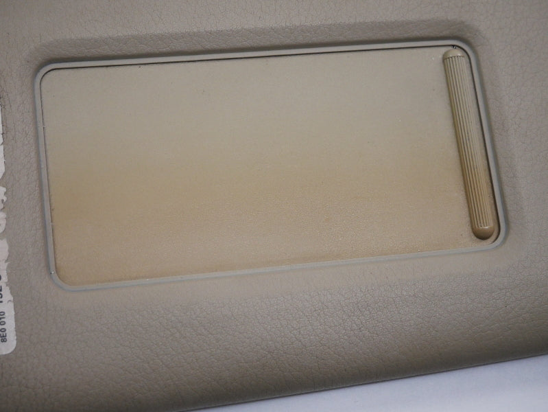 Sun Visor Sunvisor 03-09 Audi A4 B6 B7 Convertible Beige - 8H0 857 551 A/C