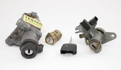 Ignition Door Trunk Lock Key Set 02-05 Audi A4 S4 B6 ~ Genuine ~ 4B0 905 851 F