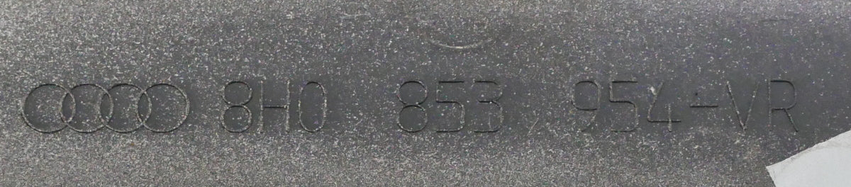 RH Door Molding Trim Rub Strip 03-09 Audi A4 S4 B6 Convertible LY1W 8H0 853 954