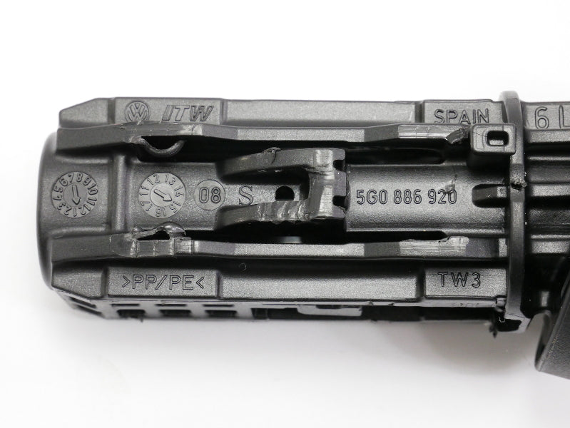 Rear Headrest Guide Tube Insert 15-21 VW Golf Sportwagen MK7 - 5G0 886 920 D