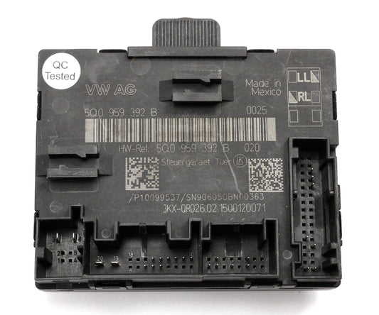 RH Door Control Module 15-16 VW Golf MK7 - Genuine - 5Q0 959 392 B