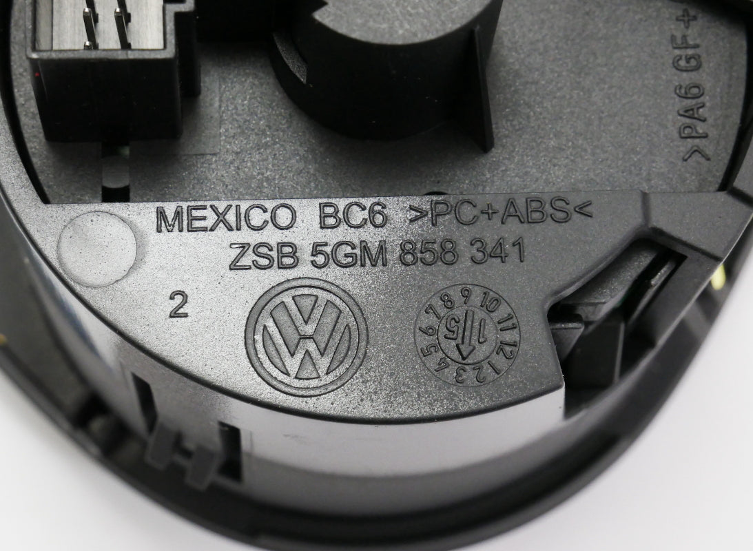 Headlight Switch & Dimmer 15-21 VW Golf & Sportwagen MK7 - Genuine - 5GM 858 341