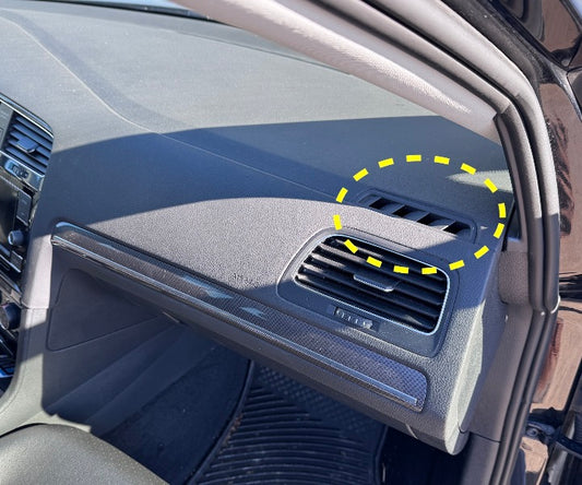 RH Dash Defog Vent 15-21 VW Golf GTI Sportwagen Alltrack MK7 - 5G1 819 706 B