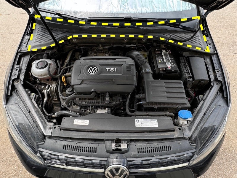 RH Cowl Rain Tray 15-21 VW Golf GTI Sportwagen Alltrack MK7 - 5GM 819 404
