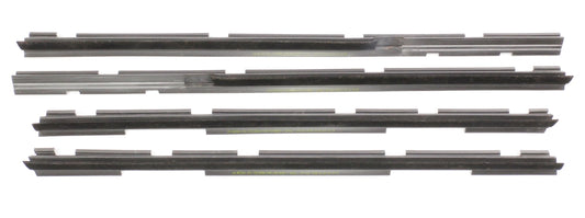 Interior Door Panel Window Seal Scraper Trim Set 99-05 VW Jetta Golf 4DR MK4 OEM