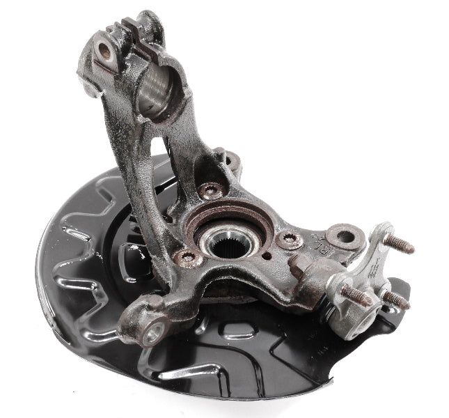 LH Front Spindle Knuckle Hub 15-19 VW Golf & Sportwagen MK7 - Cast - Genuine