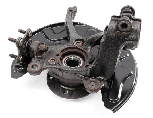 LH Front Spindle Knuckle Hub 15-19 VW Golf & Sportwagen MK7 - Cast - Genuine