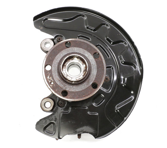 LH Front Spindle Knuckle Hub 15-19 VW Golf & Sportwagen MK7 - Cast - Genuine