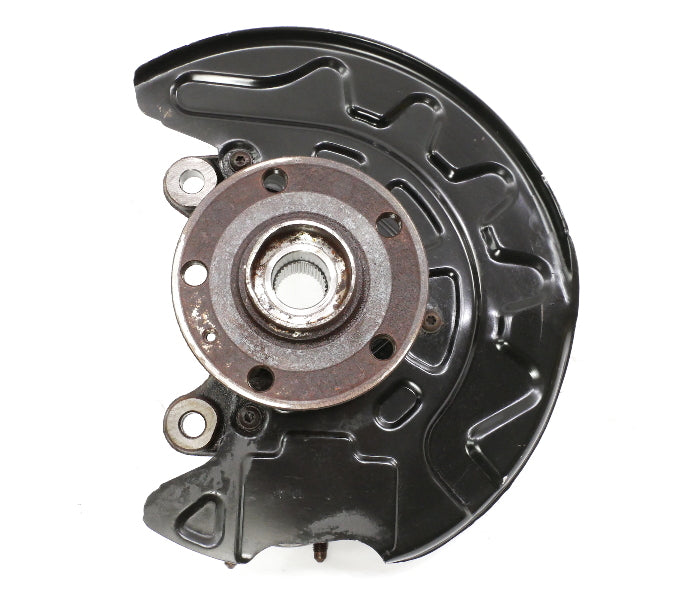 LH Front Spindle Knuckle Hub 15-19 VW Golf & Sportwagen MK7 - Cast - Genuine