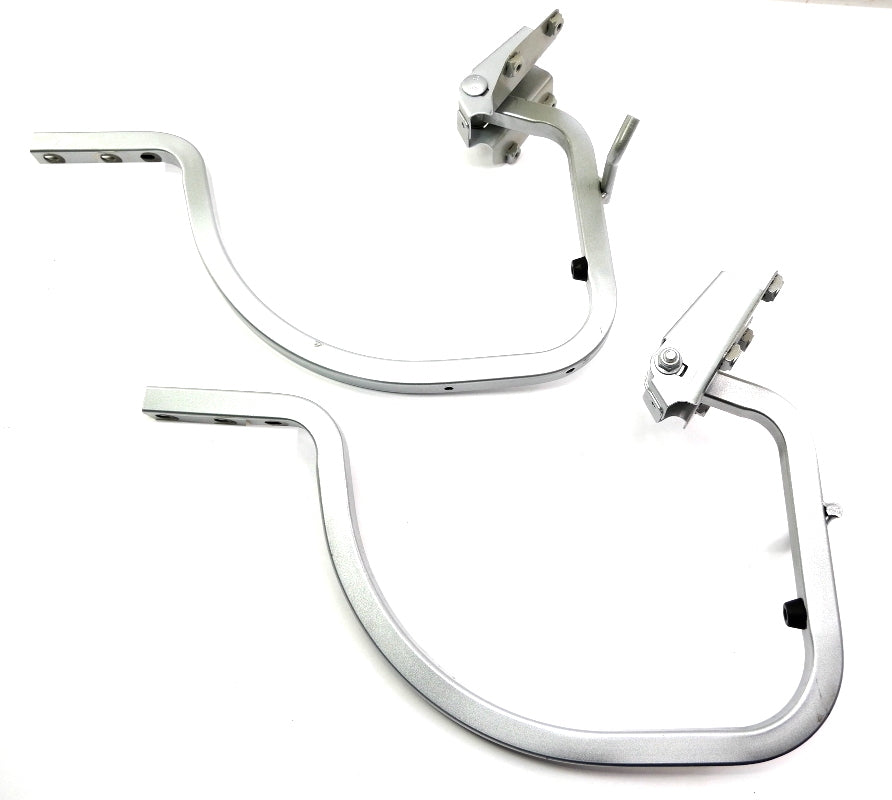 Trunk Hinges 11-18 VW Jetta Sedan MK6 LA7W Reflex Silver - 5C6 827 301 E / 302 D