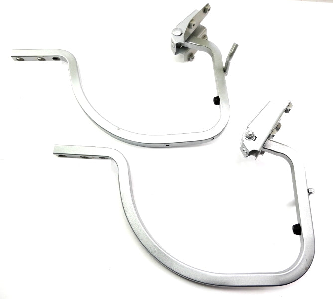 Trunk Hinges 11-18 VW Jetta Sedan MK6 LA7W Reflex Silver - 5C6 827 301 E / 302 D