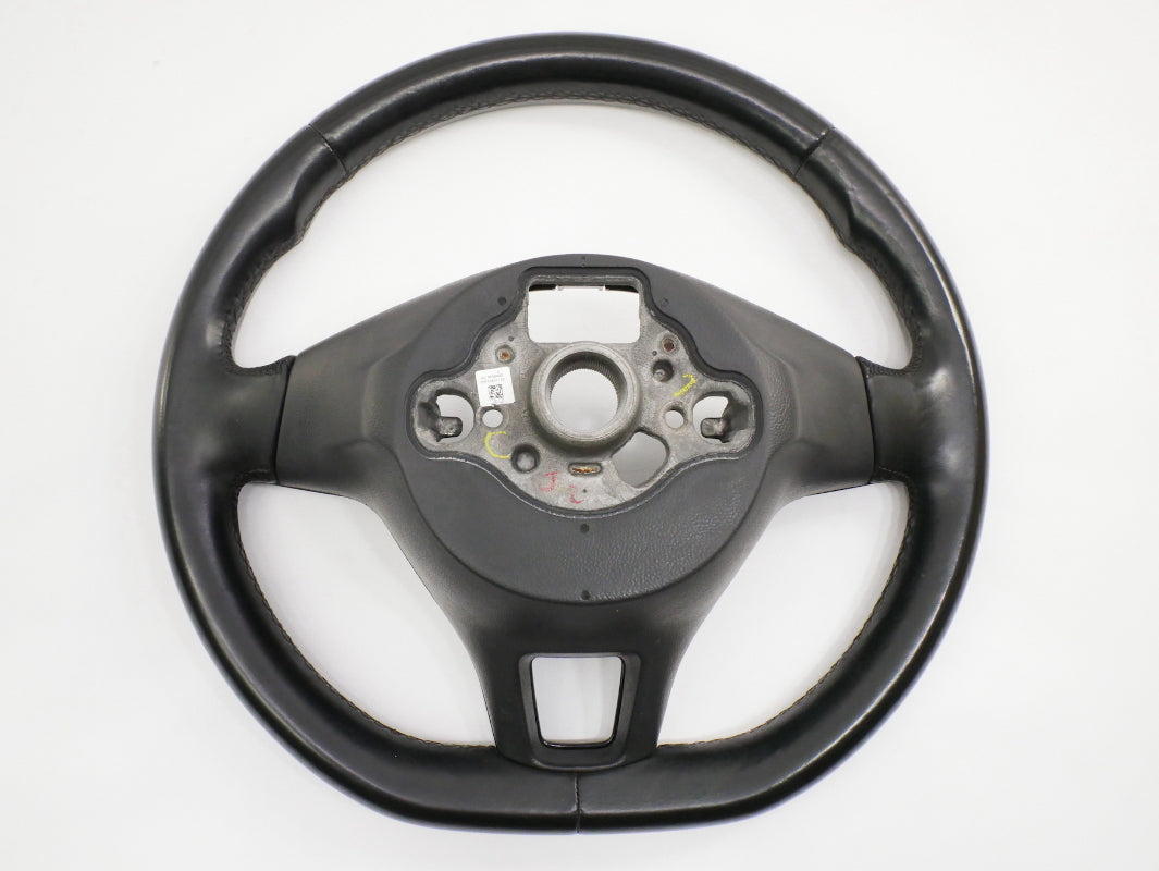 Leather Steering Wheel 15-21 VW Golf Sportwagen Alltrack MK7 - 5GM 419 091