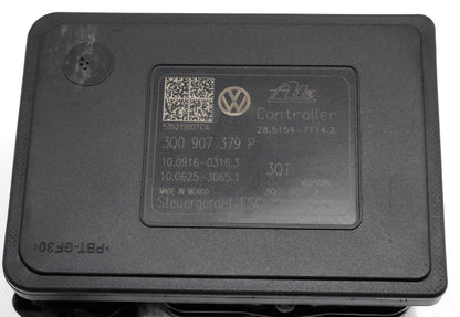 ABS Pump & Module 2015 VW Golf GTI Sportwagen MK7 3Q0 614 517 P / 3Q0 907 379 P